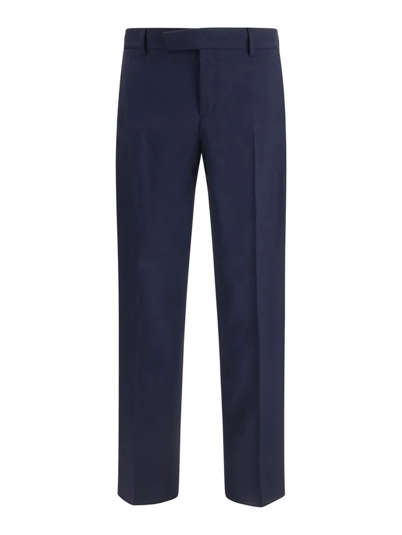 Blue Wool Oves Aries Dress Pants