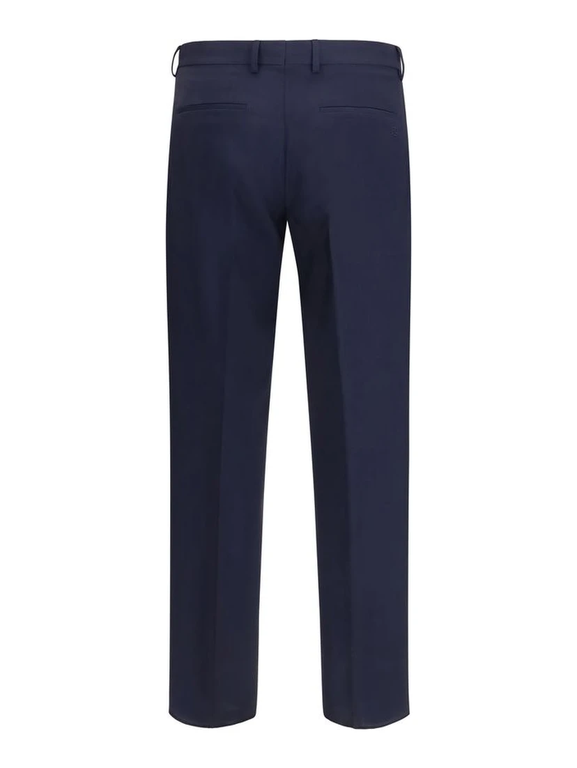 Blue Wool Oves Aries Dress Pants