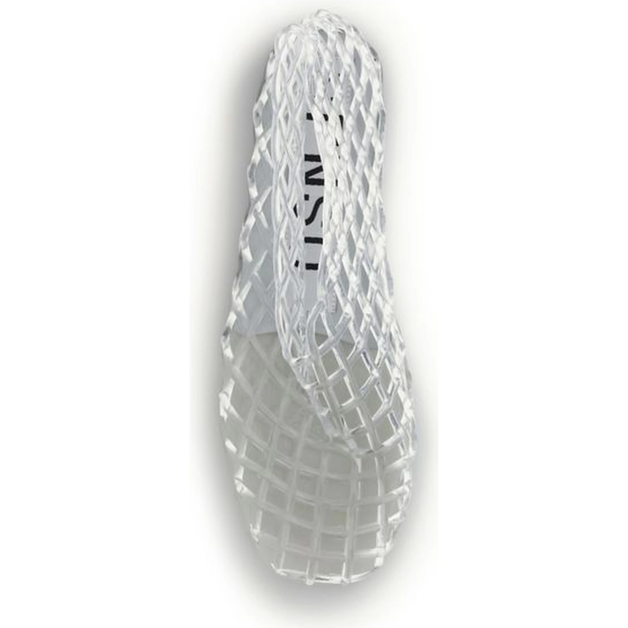 White Rubber Ballet Flats