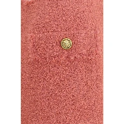 Multicolor Wool Oves Aries Mini Skirt