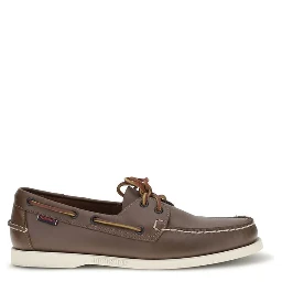 Brown Calf Leather Bos Taurus Loafers