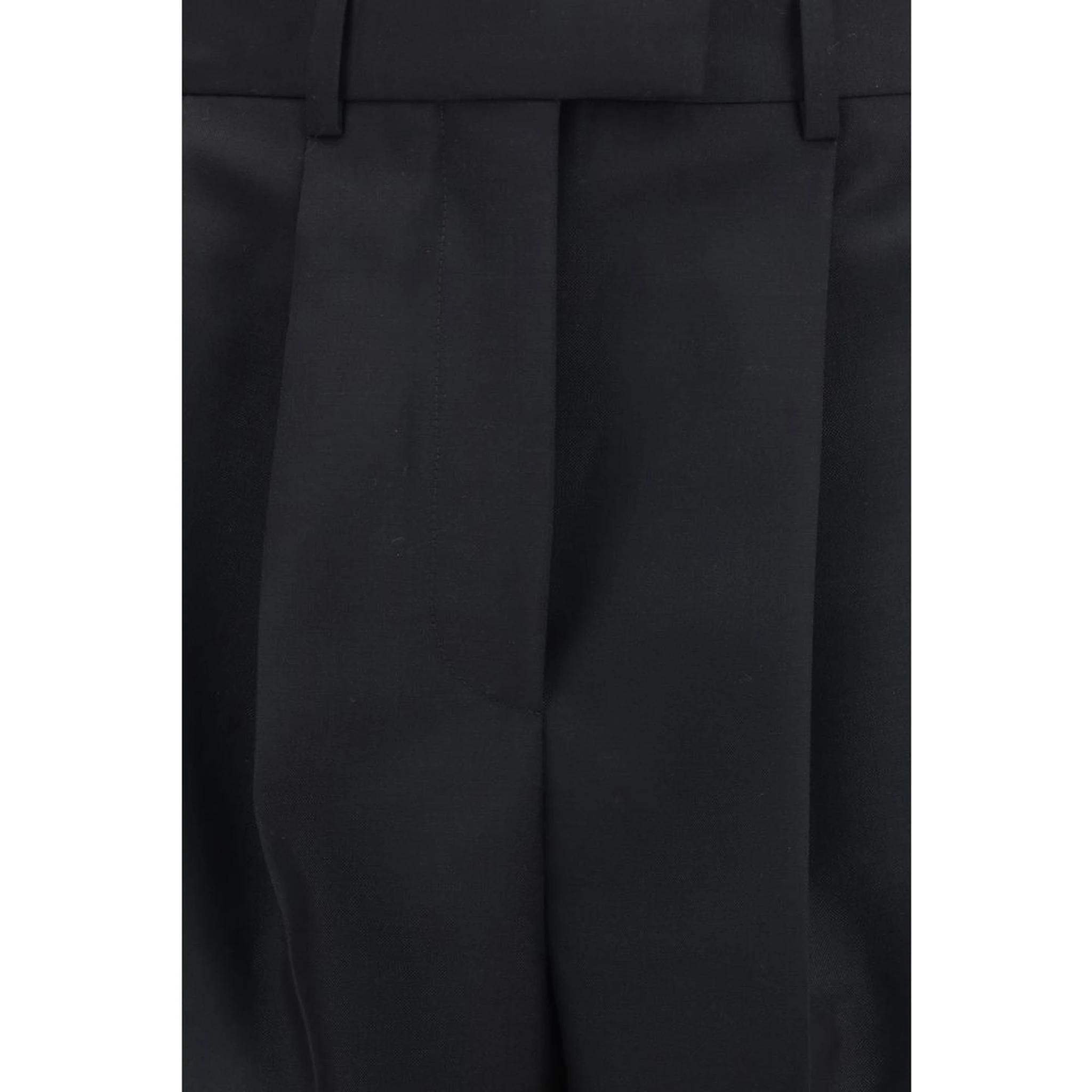 Black Wool Oves Aries Dress Pants