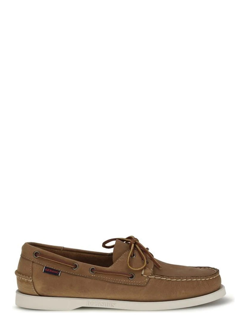 Brown Calf Leather Bos Taurus Slip-On Loafers