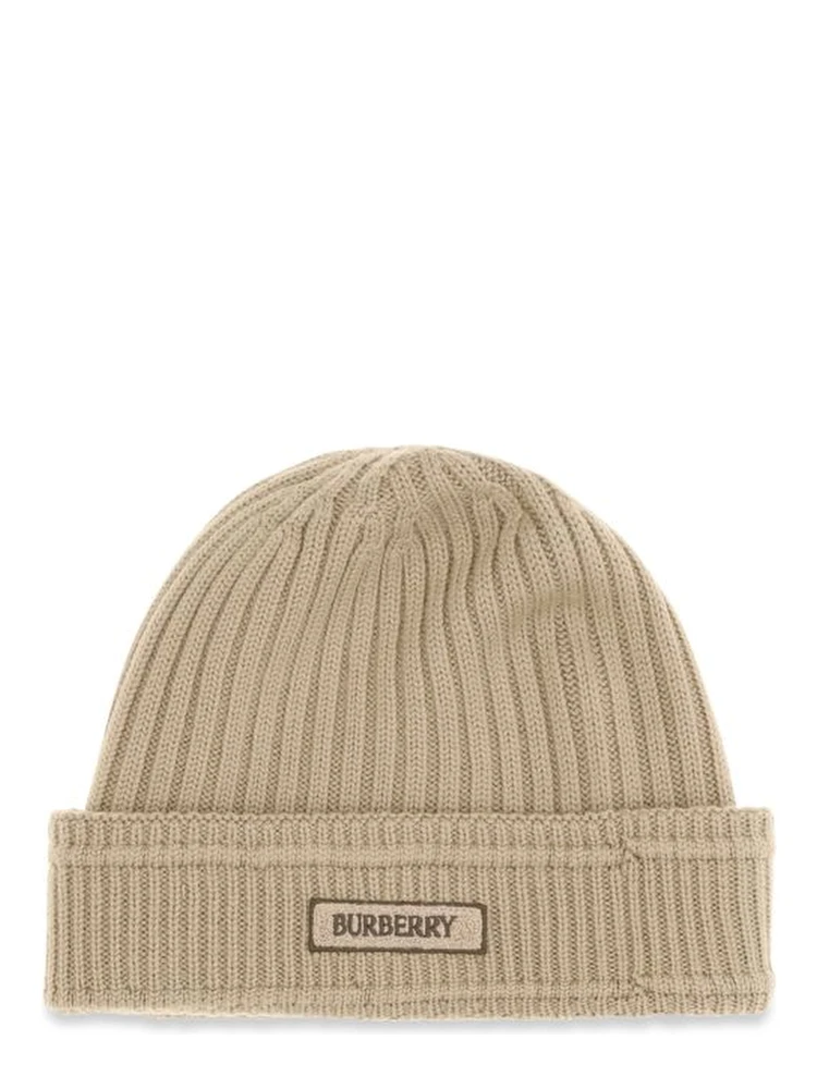 Beige Wool Oves Aries Beanie