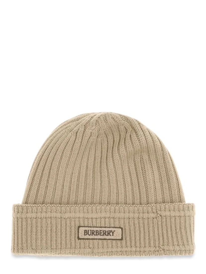 Beige Wool Oves Aries Beanie