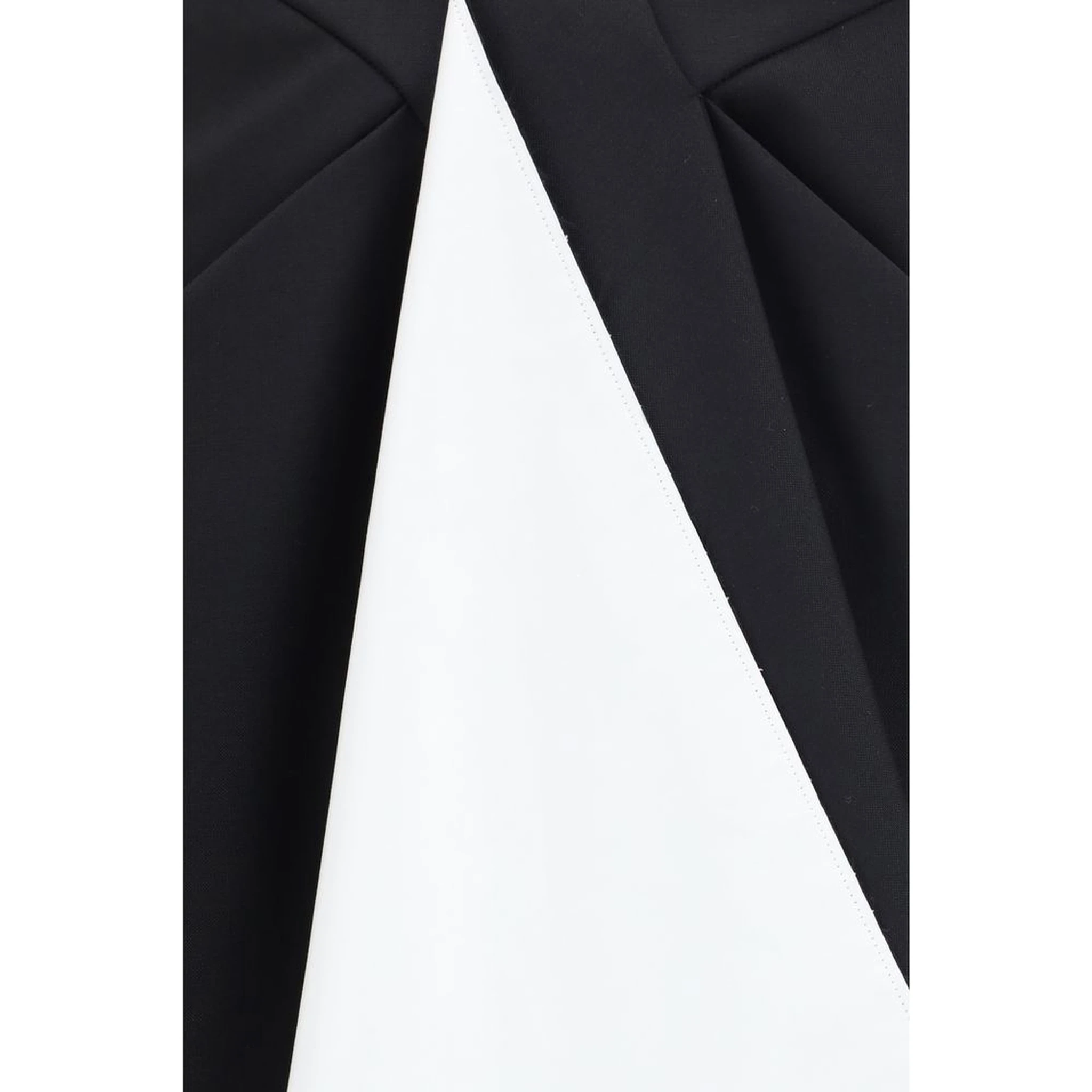 Black Wool Oves Aries Midi Skirt