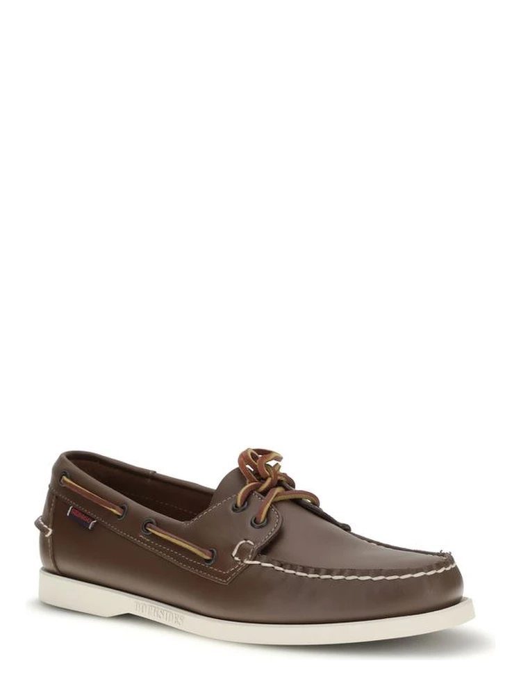 Brown Calf Leather Bos Taurus Loafers alternative