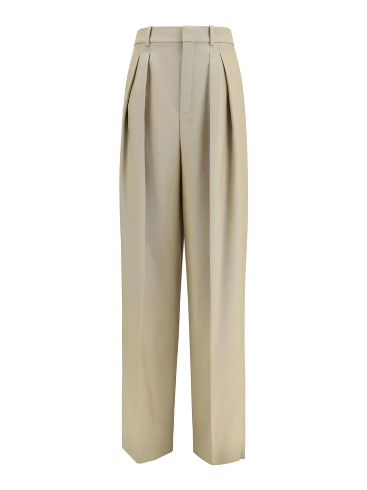 Beige Wool Oves Aries Dress Pants