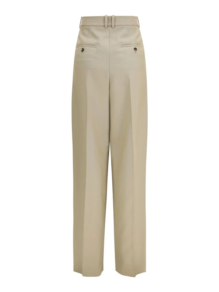 Beige Wool Oves Aries Dress Pants alternative