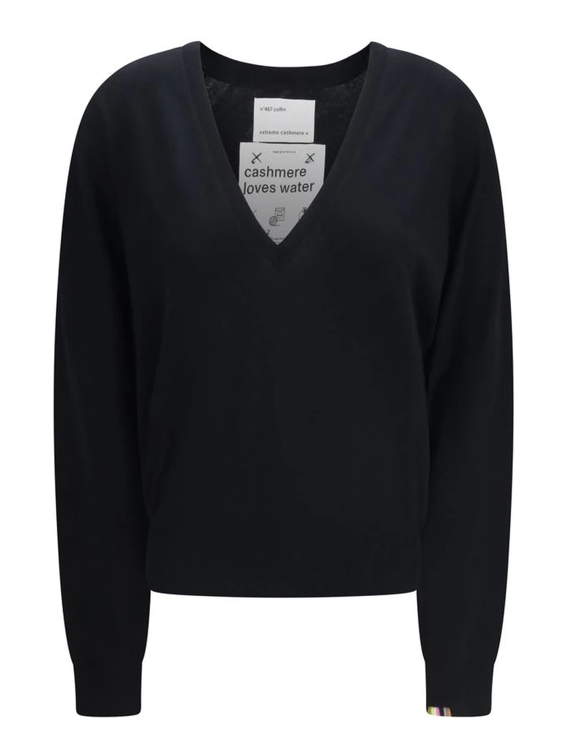 Black Wool Oves Aries Sweatshirt