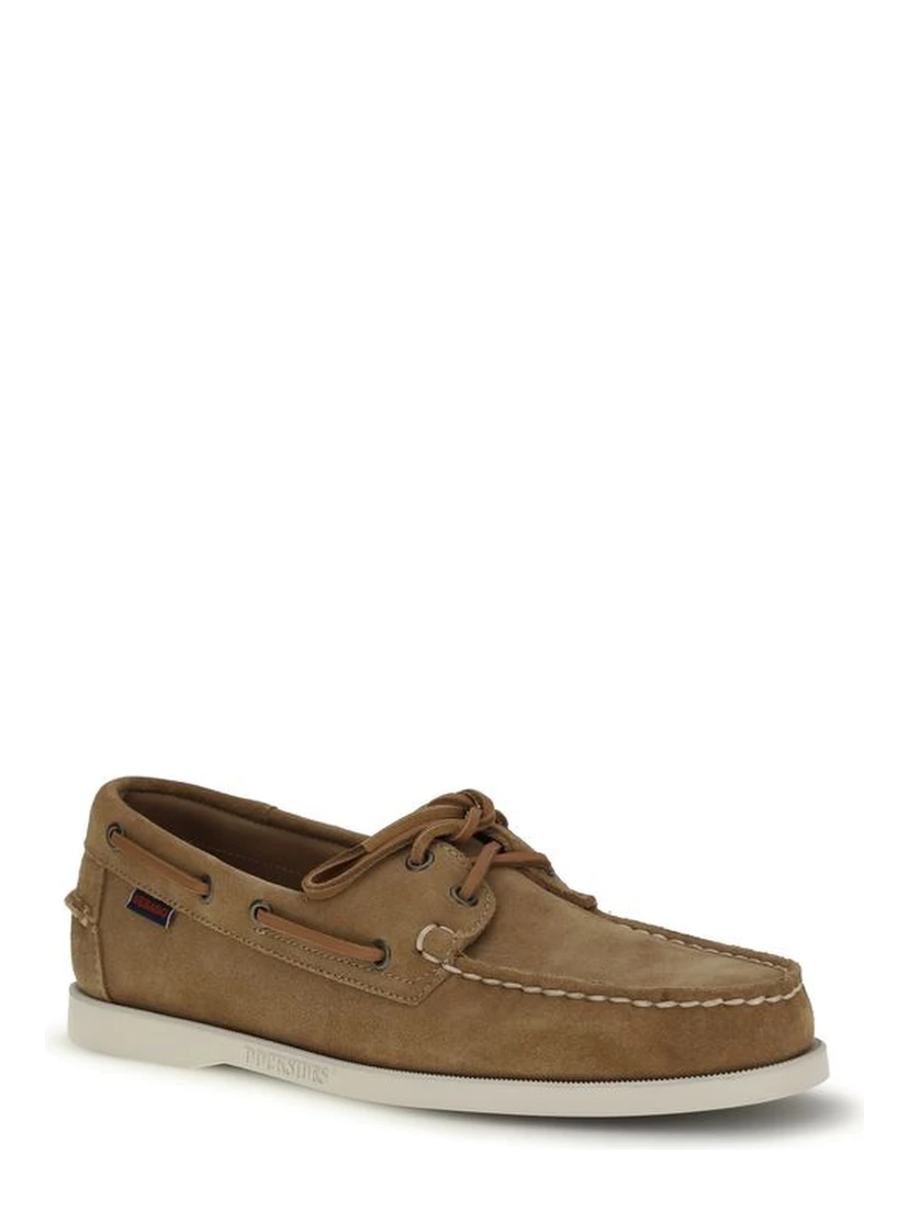 Brown Calf Leather Bos Taurus Slip-On Loafers