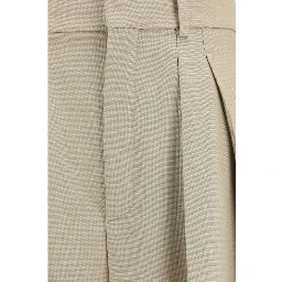 Beige Wool Oves Aries Dress Pants