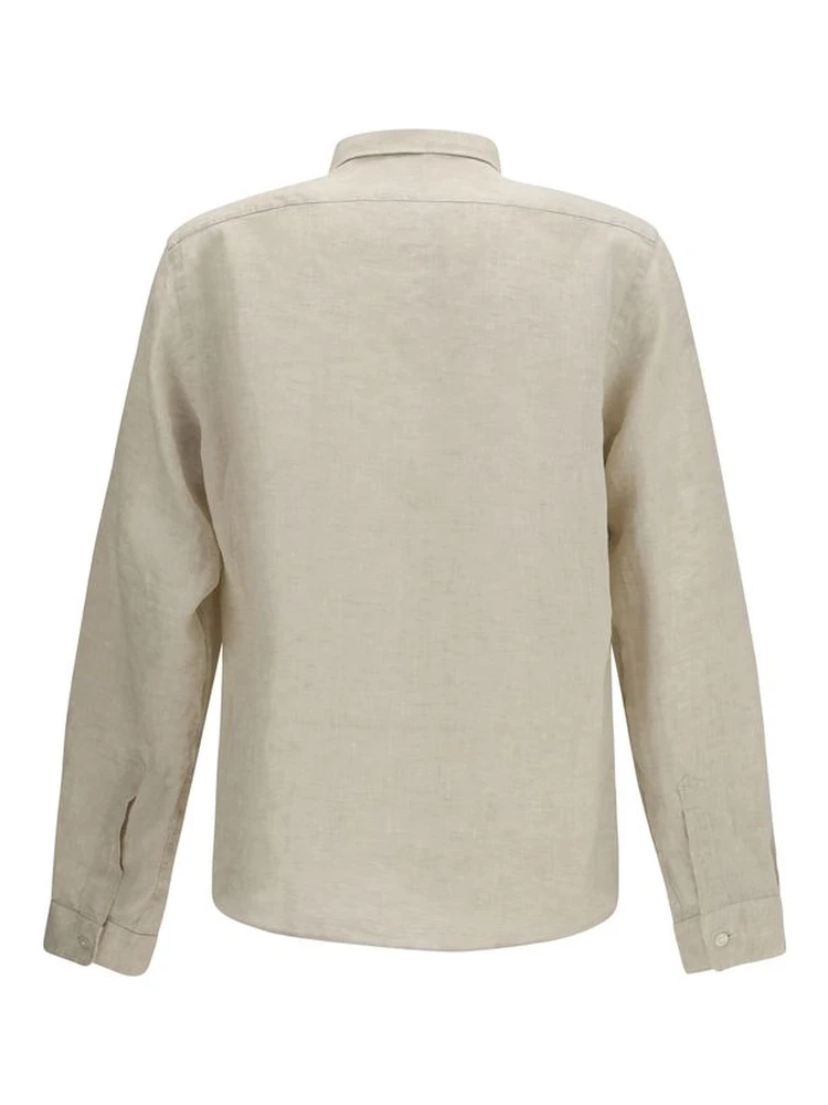 Beige Linen Dress Shirt alternative