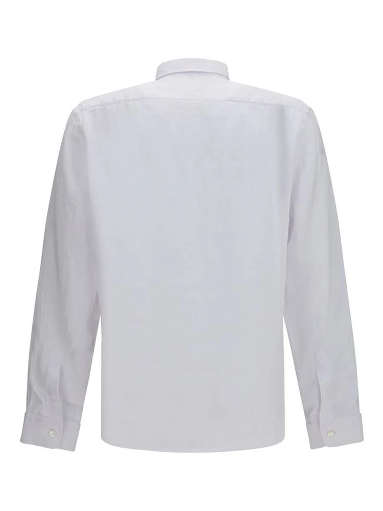 White Linen Dress Shirt alternative