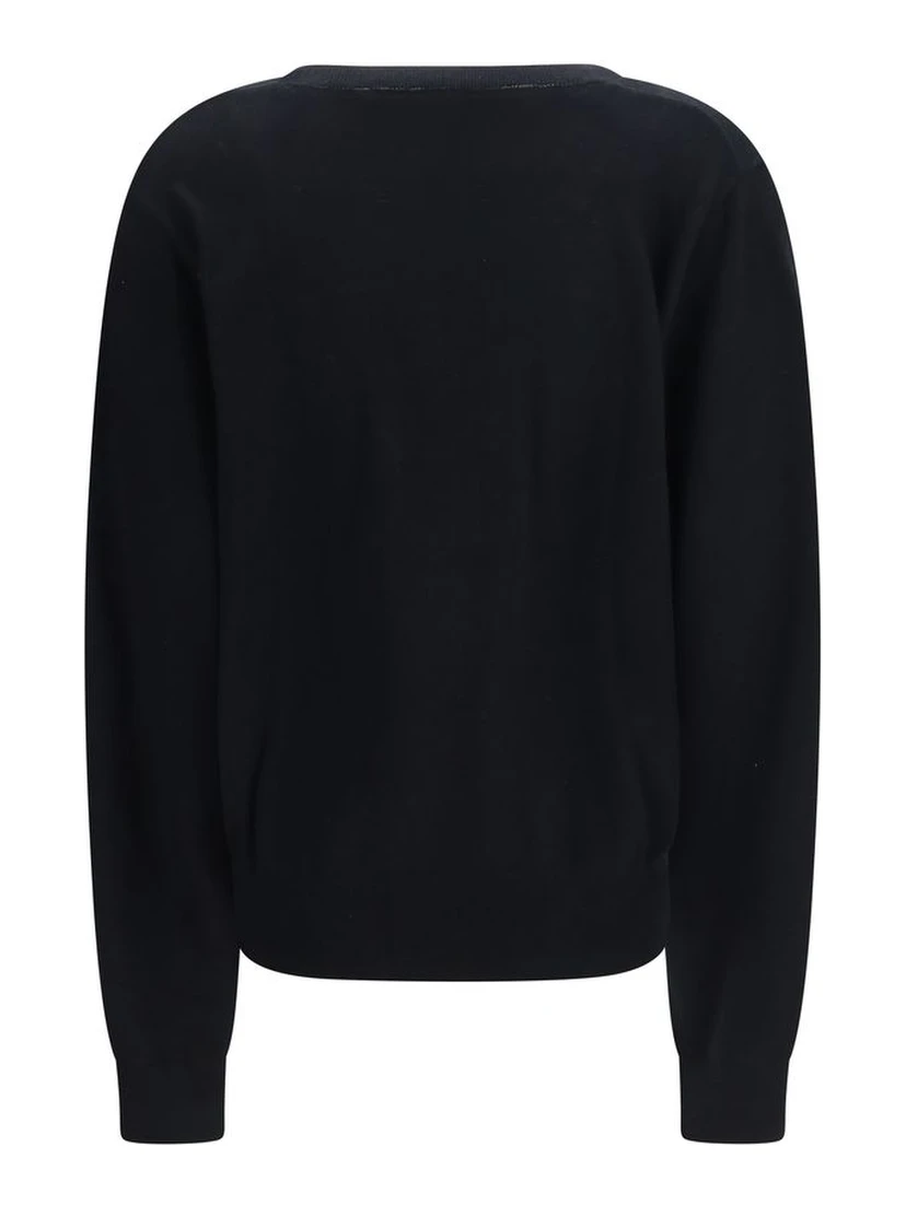 Black Wool Oves Aries Sweatshirt