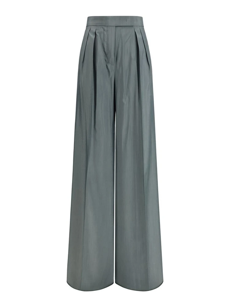 Bicolor Wool Oves Aries Casual Pants