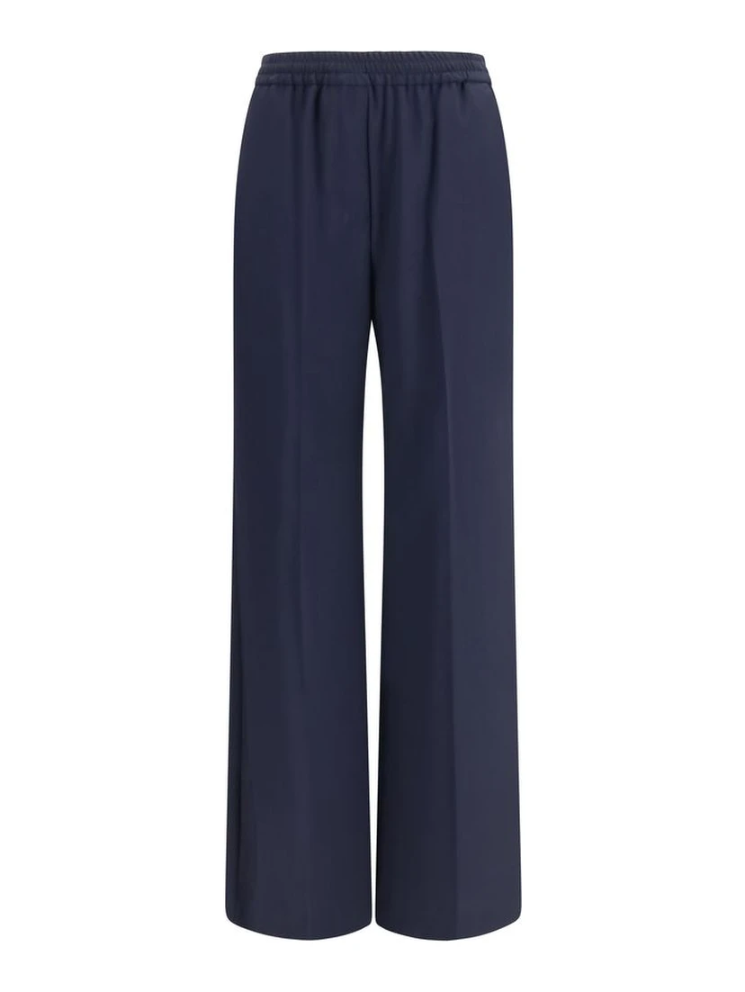 Blue Wool Oves Aries Casual Pants