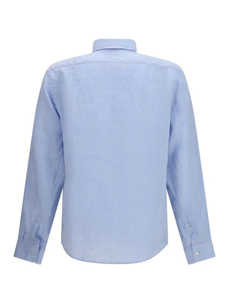 Blue Linen Dress Shirt alternative