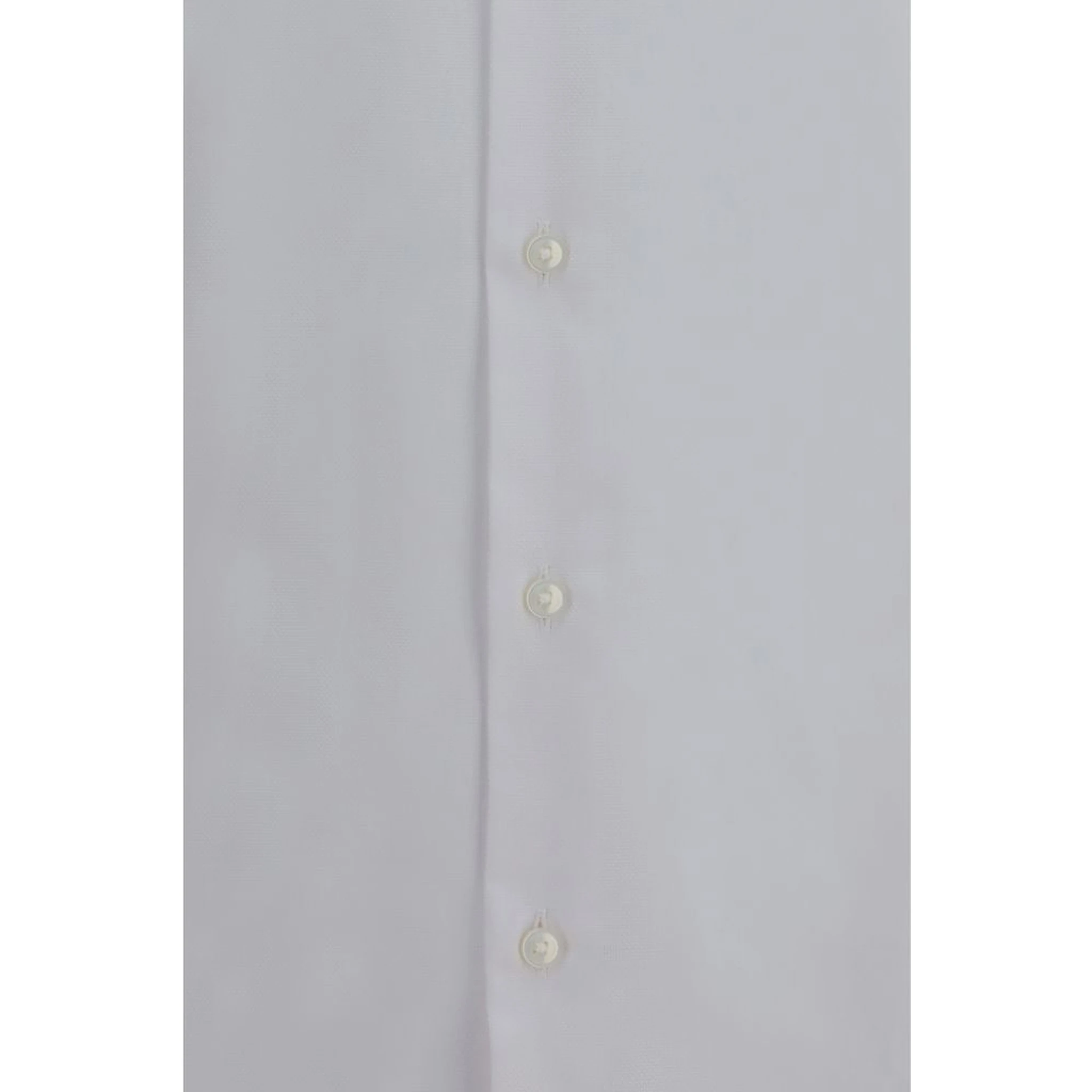 White Cotton Dress Shirt