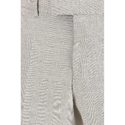 Gray Linen Two-Piece Suit