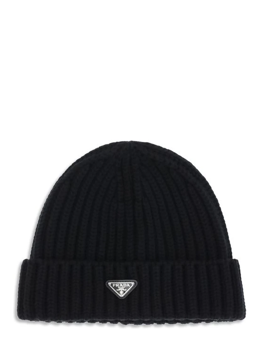Black Wool Oves Aries Beanie