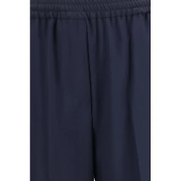 Blue Wool Oves Aries Casual Pants