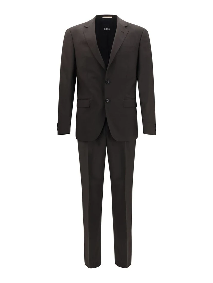 Gray Wool Oves Aries Two-Piece Suit