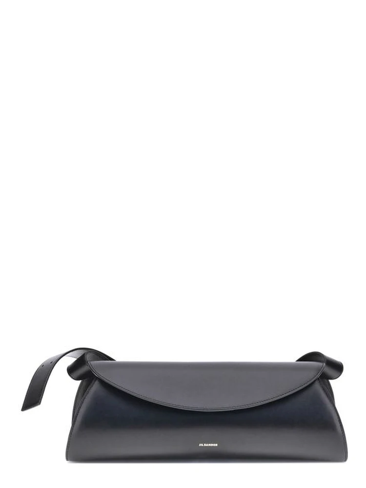 Black Calf Leather Bos Taurus Shoulder Bag
