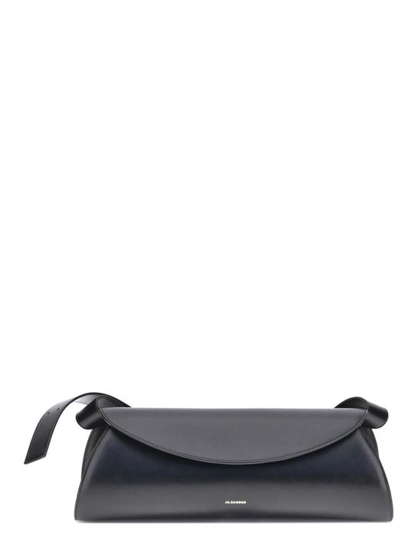 Black Calf Leather Bos Taurus Shoulder Bag