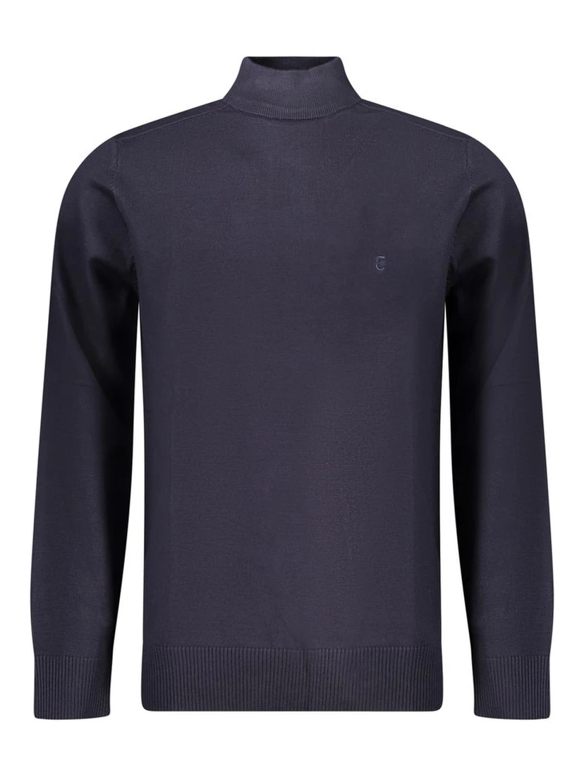 Blu Viscosa Men Sweater