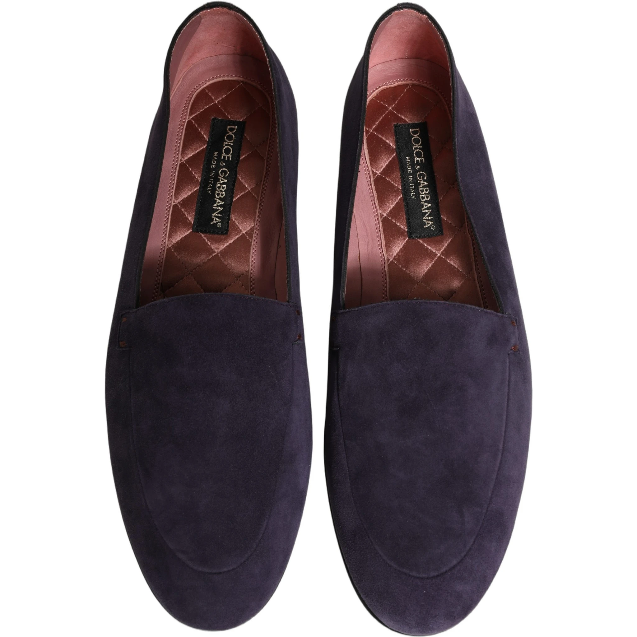 Violet Velvet Slip On Men Flats Loafers Shoes