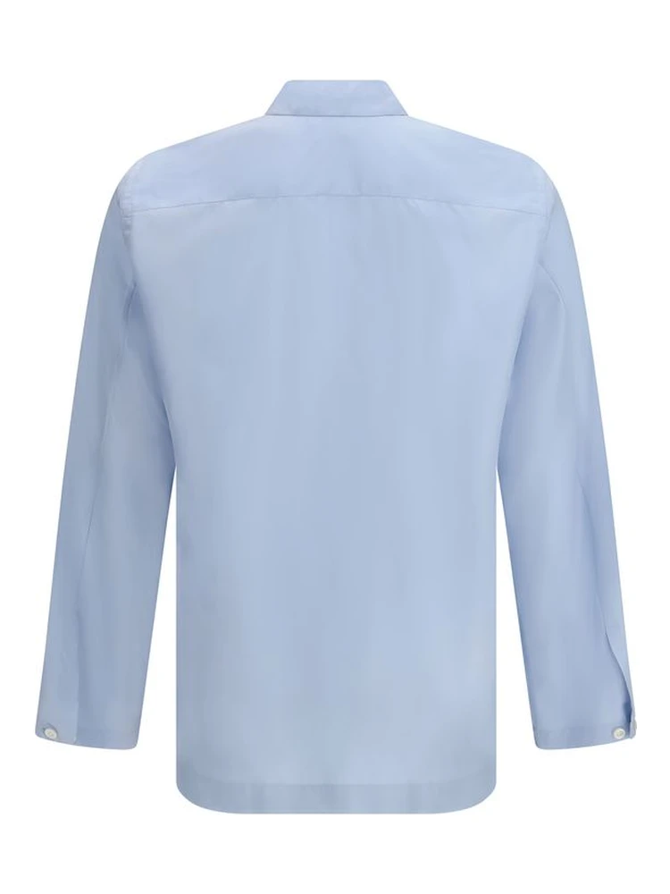 Blue Silk Shirt alternative