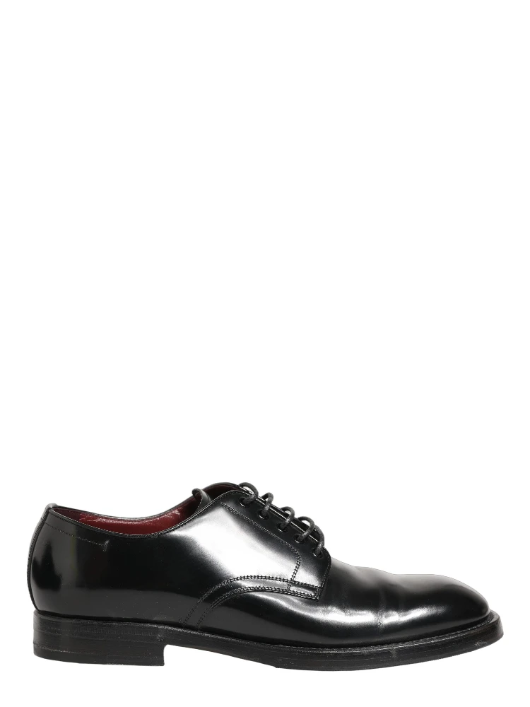 Black Leather Lace Up Derby Dress Formal Shoes alternative