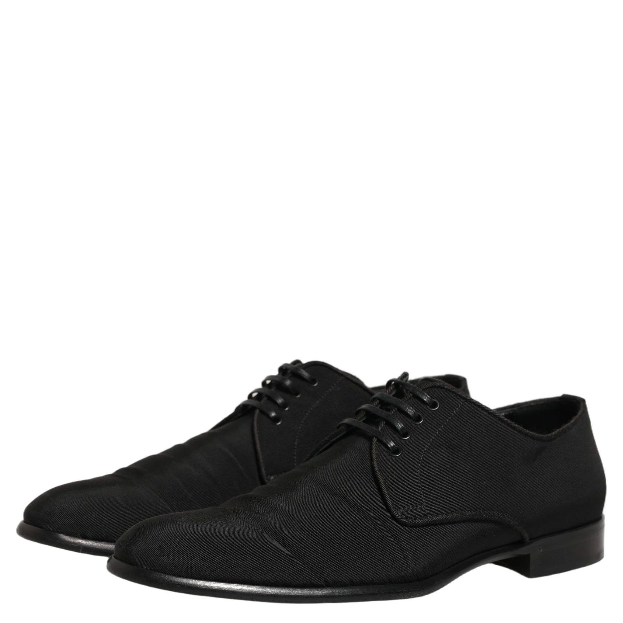 Black Suede Lace Up Derby Dress Formal Shoes