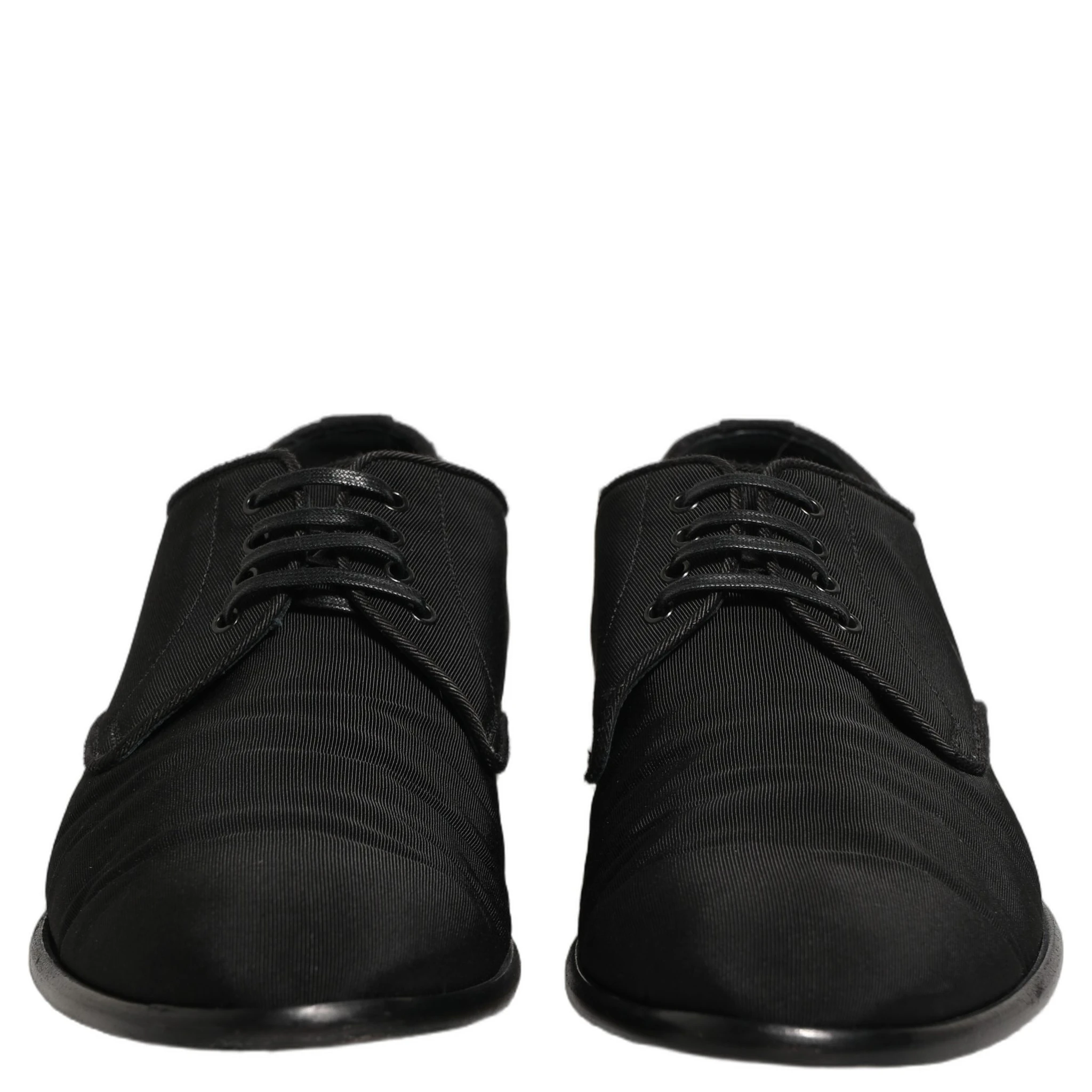 Black Suede Lace Up Derby Dress Formal Shoes