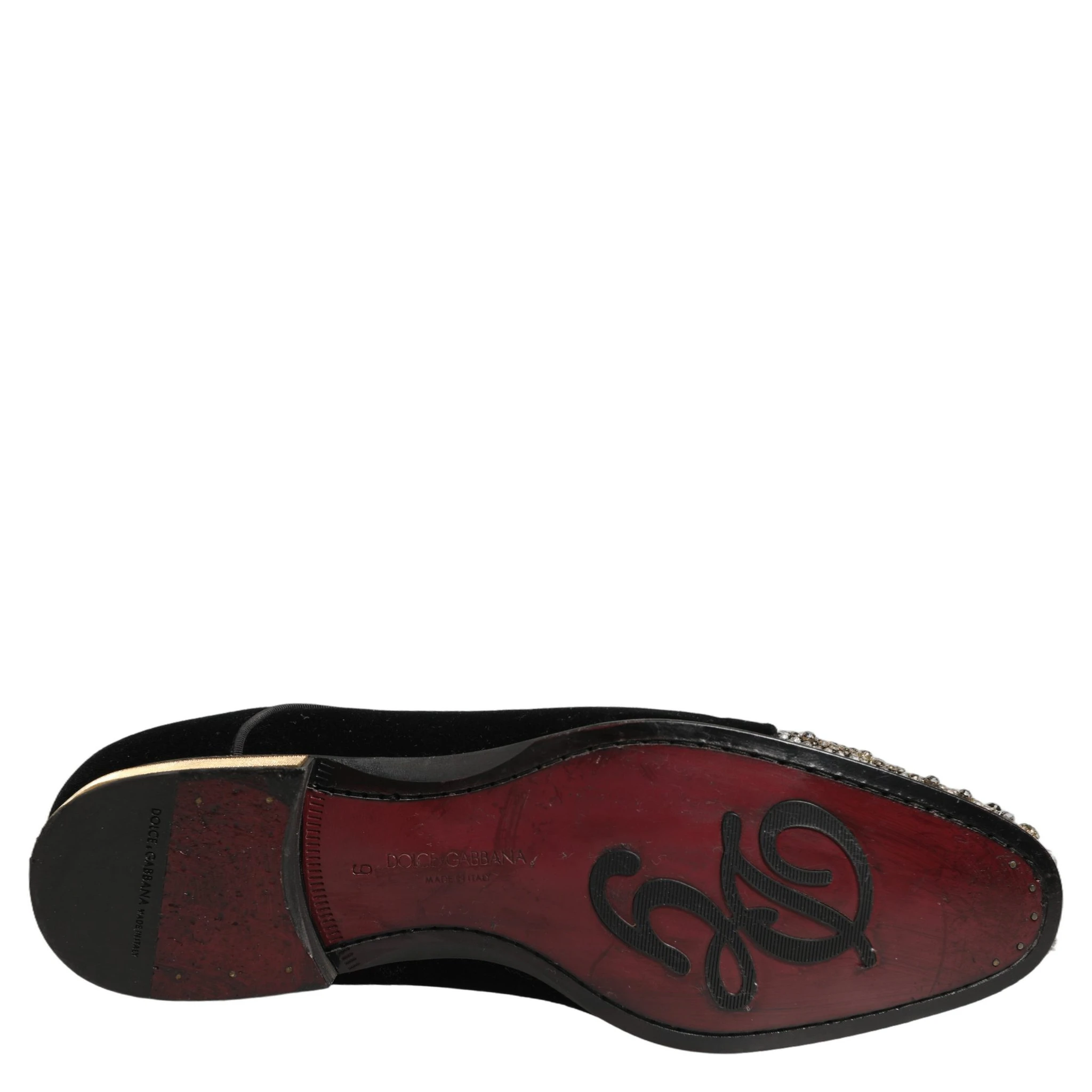 Black Suede Embellished Derby Dress Shoes