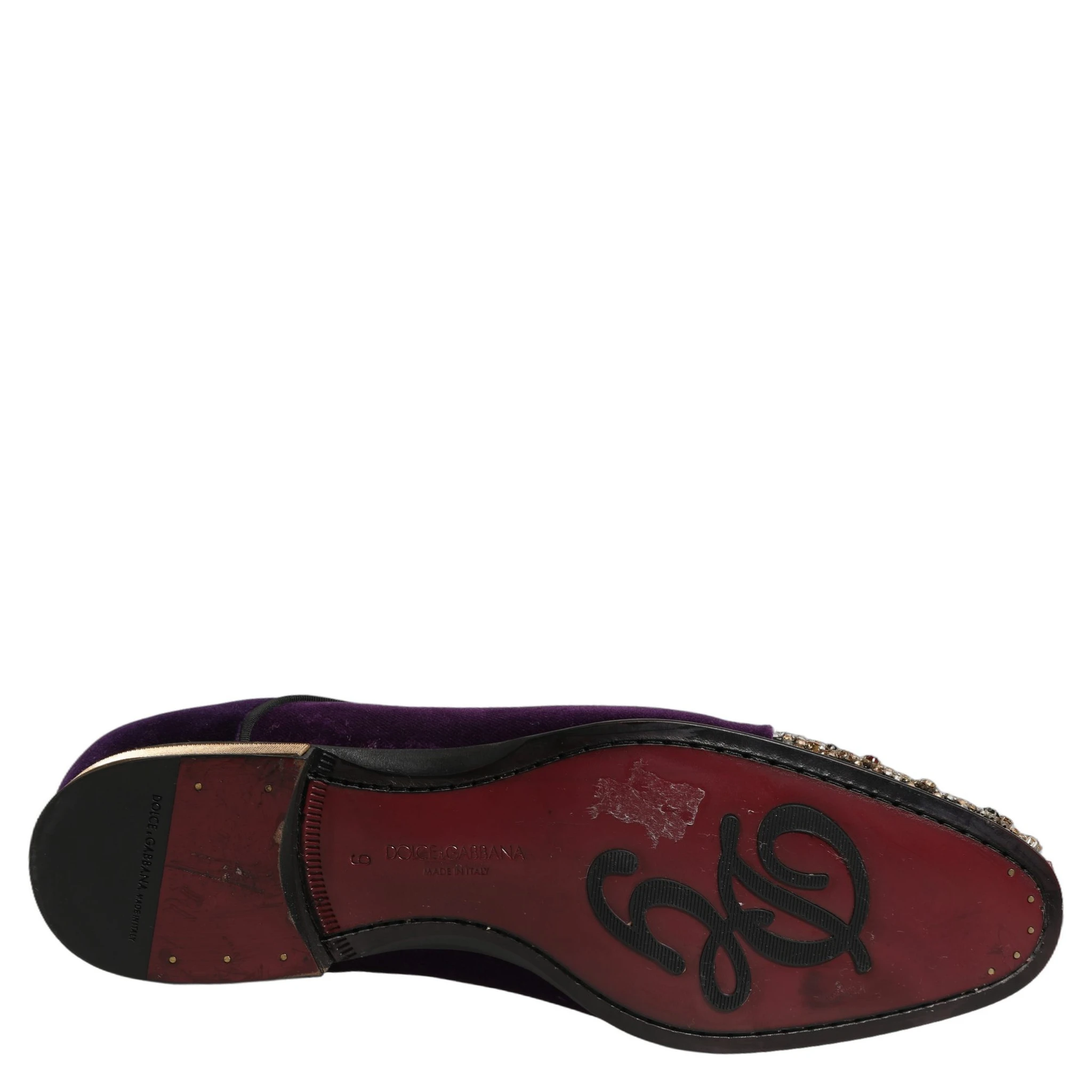 Violet Suede Embellished Derby Dress Shoes