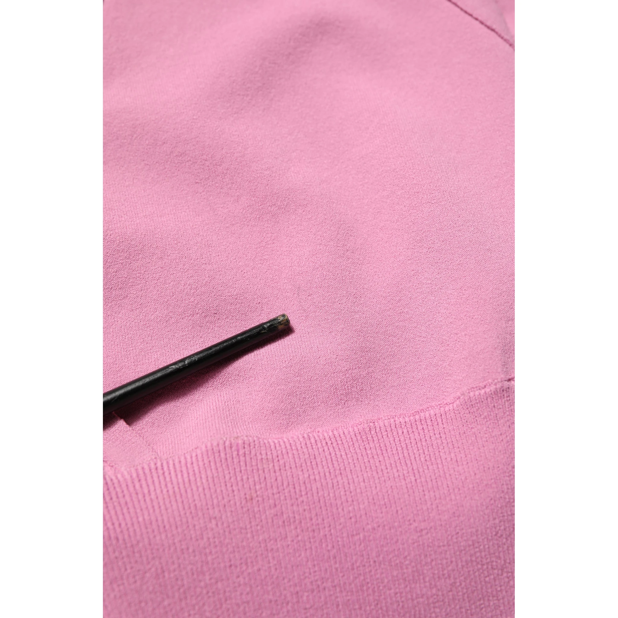 Pink Halter Neck Fitted Cropped Tank Top