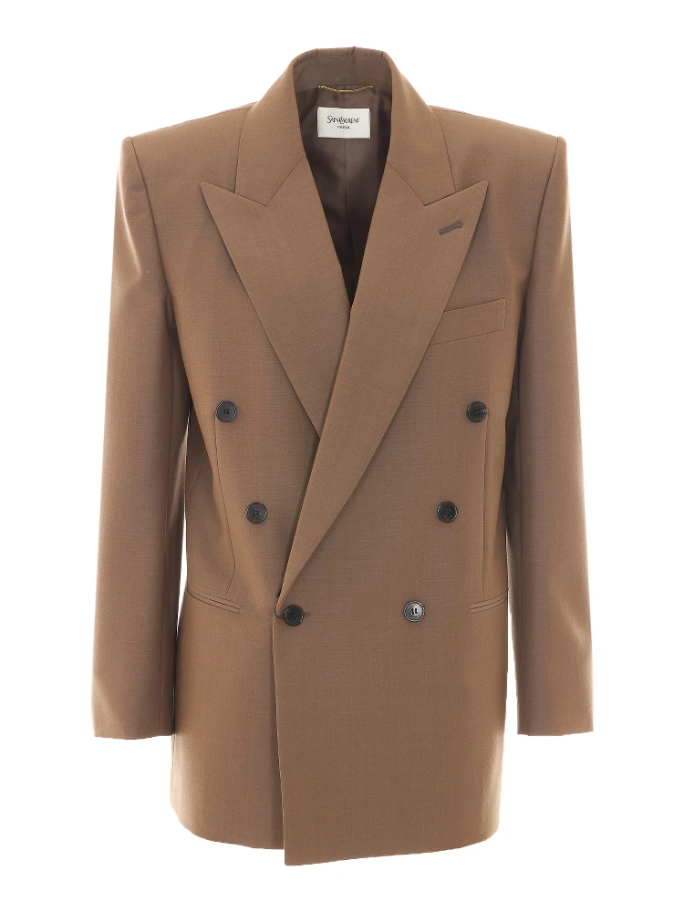 Saint Laurent  Jackets Beige