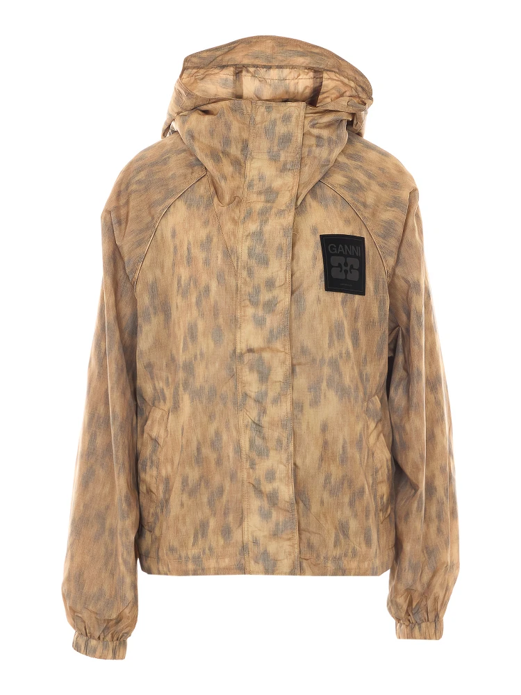 GANNI Jackets Beige