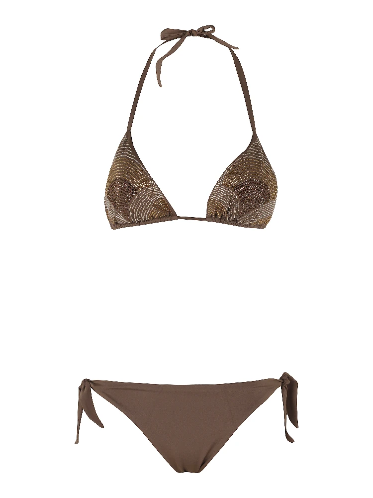 BIKINI TRIANGOLO STRASS