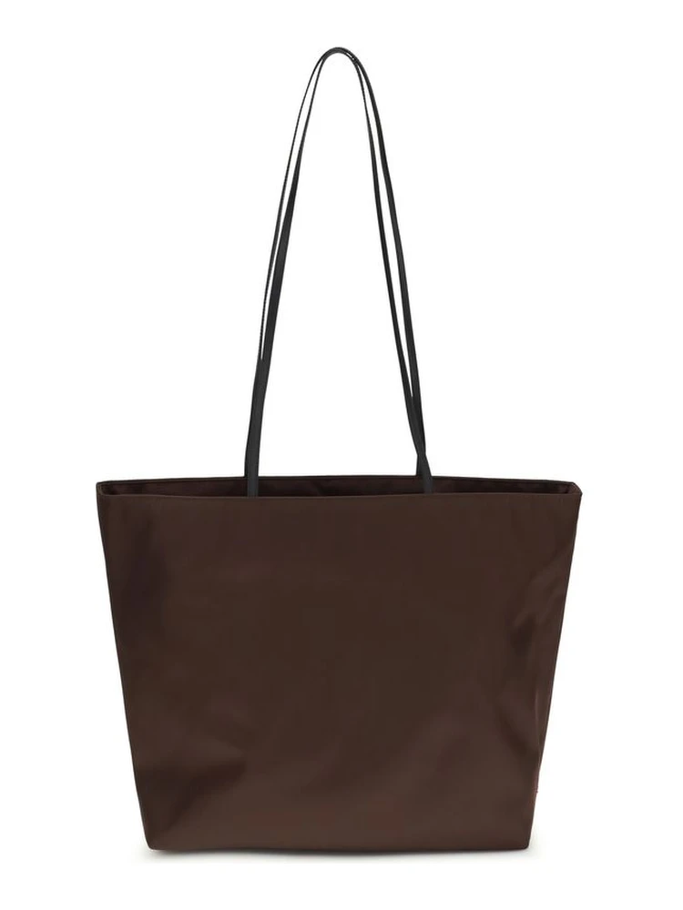 Brown Polyamide Shoulder Bag