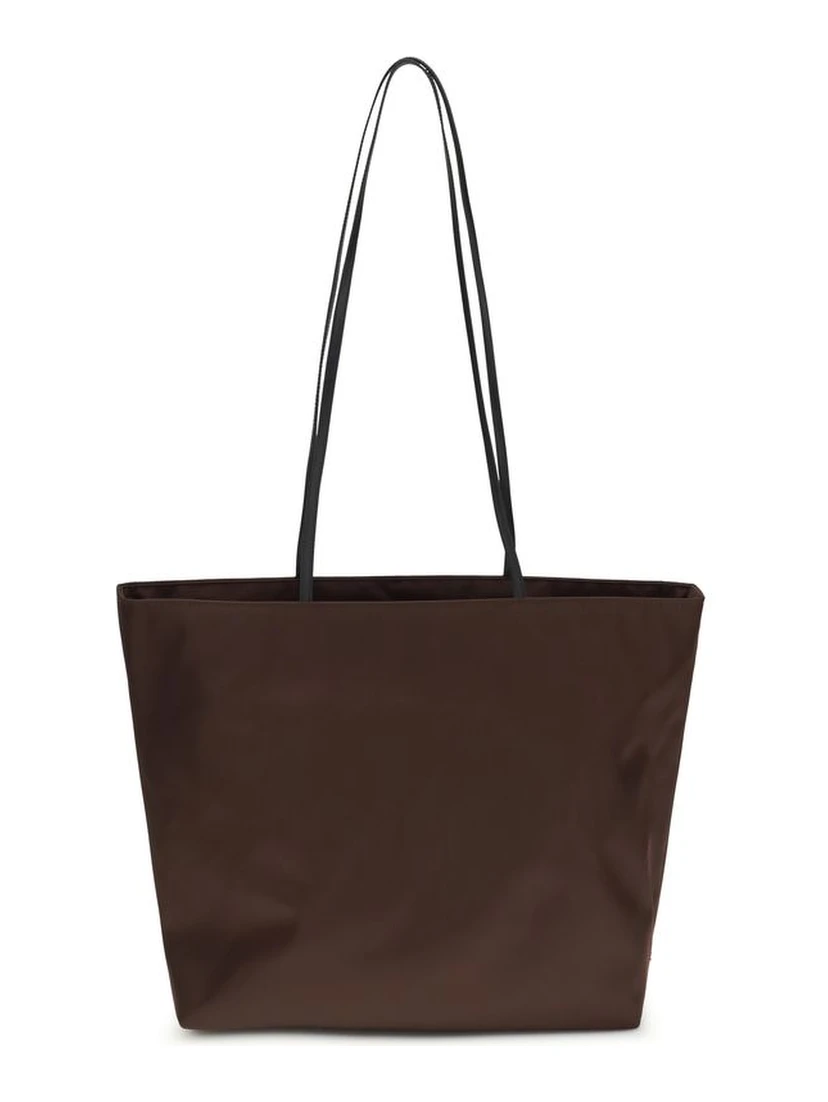 Brown Polyamide Shoulder Bag