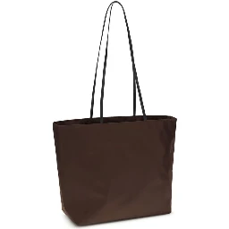 Brown Polyamide Shoulder Bag