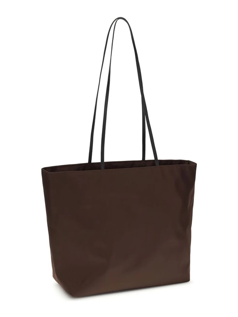 Brown Polyamide Shoulder Bag
