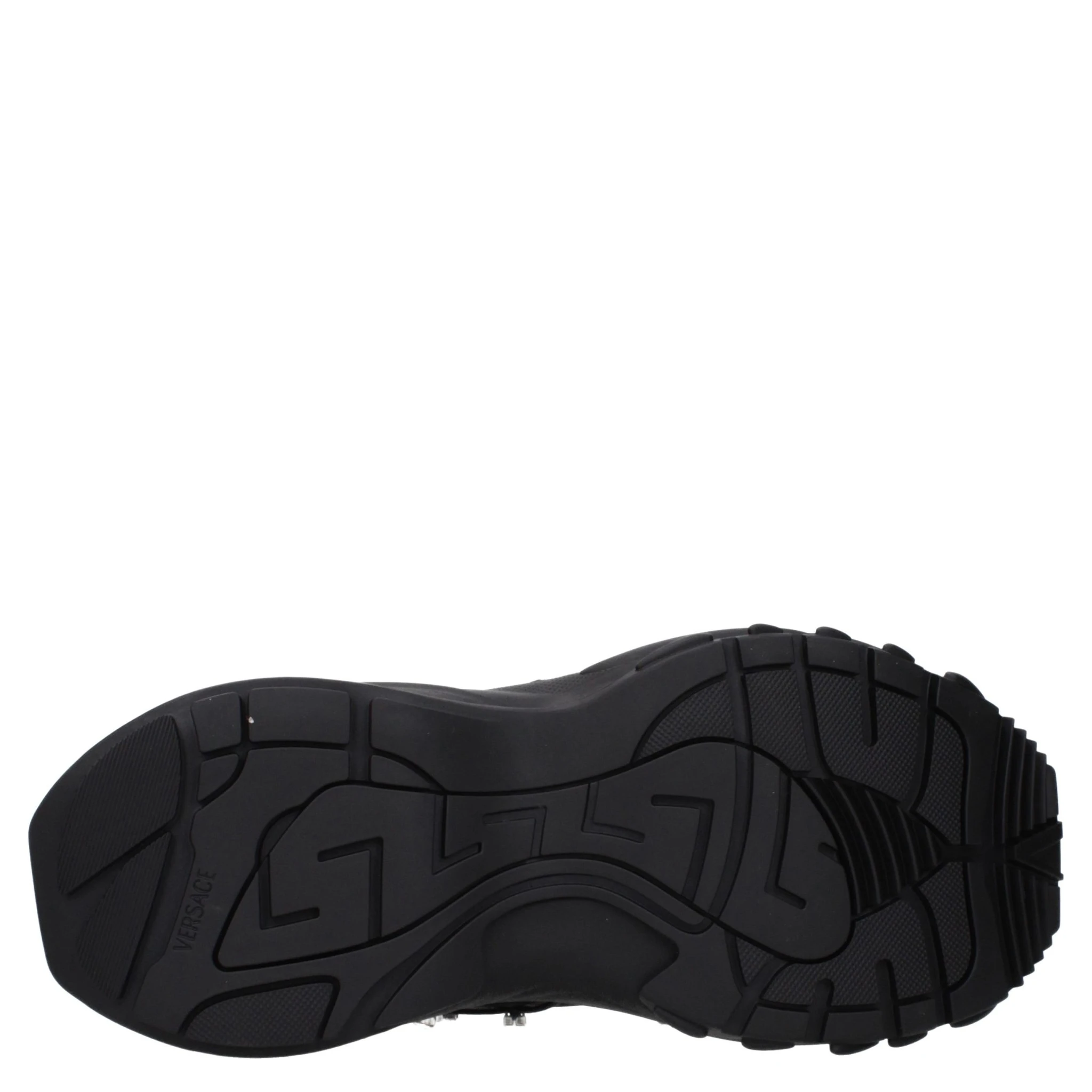 Black Fabric Sneakers