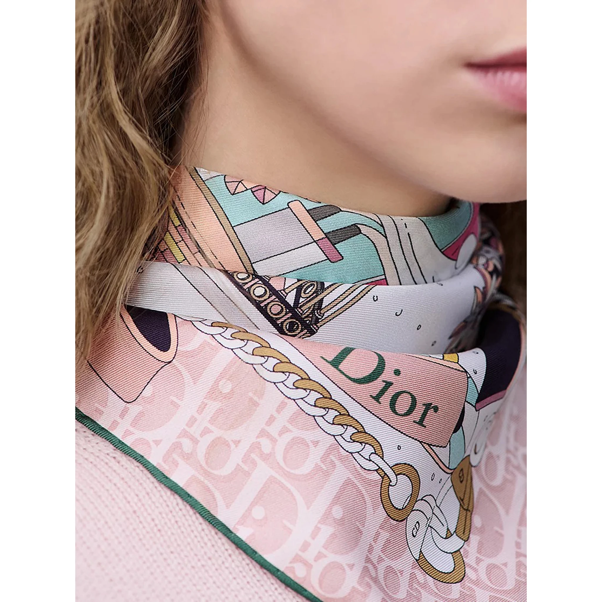 CHRISTIAN DIOR scarf