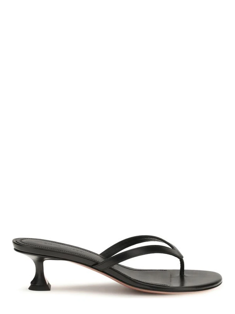 Black Lamb Ovis Aries Aries Flat Sandals