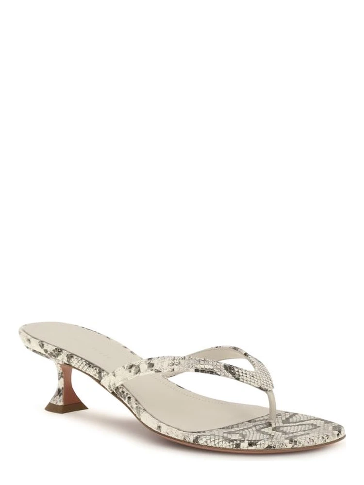 Gray Calf Leather Bos Taurus Flat Sandals alternative