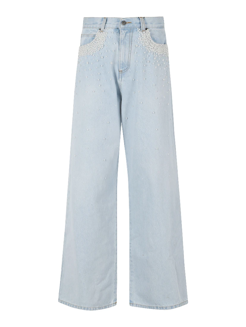 DENIM TROUSERS